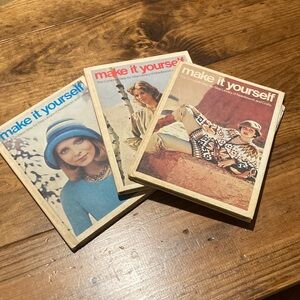 Vintage 'Make It Yourself' Craft Book Set